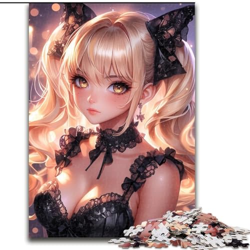 1000-teiliges Puzzle für Erwachsene und Jugendliche, Anime Catwoman, Spielzeug, Lernspiele, Stressabbau, Eltern-Kind-Interaktion (Größe 50x75cm) von NBDSOYEWO