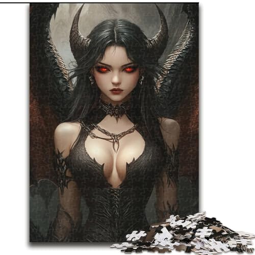 1000-teiliges Puzzle für Erwachsene und Jugendliche, Anime-Drachenmädchen, Elefantenspielzeug, intellektuelles Spiel, Geburtstagsgeschenk, Geschenke, Wandkunst für Kinder ab 14 Jahren (Größe 50x75cm) 1000-teiliges Puzzle für Erwachsene und Jugendliche, Anime-Drachenmädchen, Elefantenspielzeug, intellektuelles Spiel, Geburtstagsgeschenk, Geschenke, Wandkunst für Kinder ab 14 Jahren (Größe 50x75cm) von NBDSOYEWO