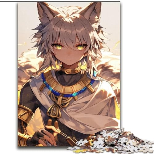 1000-teiliges Puzzle für Erwachsene und Jugendliche, Anime-Junge, Elefantenspielzeug, intellektuelles Spiel, Geburtstagsgeschenk, Geschenke, Wandkunst für Kinder ab 14 Jahren (Größe 26x38cm) von NBDSOYEWO