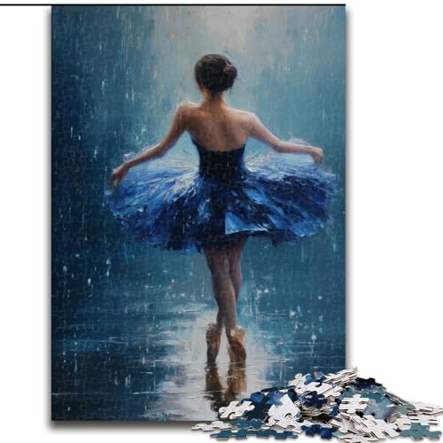 1000-teiliges Puzzle für Erwachsene und Jugendliche, Balletttänzerin, Spielzeug, Lernspiele, Stressabbau, Eltern-Kind-Interaktion (Größe 50x75cm) von NBDSOYEWO