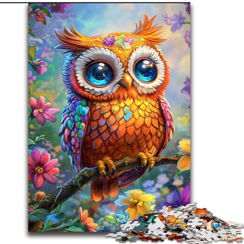 1000-teiliges Puzzle für Erwachsene und Jugendliche, Farbeule, für Kinder ab 14 Jahren, pädagogisches Lernspielzeug, Familienspiele, Geburtstagsgeschenk (Größe 50x75cm) von NBDSOYEWO