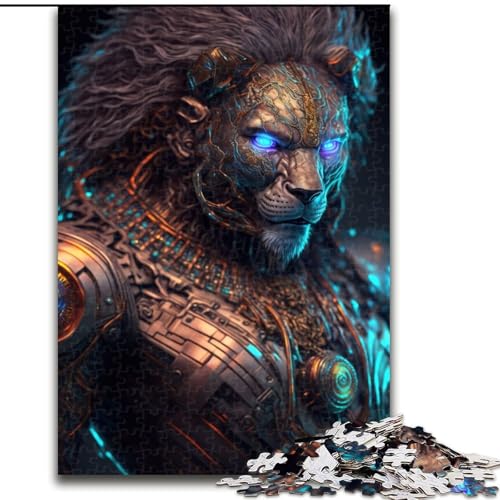 1000-teiliges Puzzle für Erwachsene und Jugendliche, Future Lion, Spielzeug, Lernspiele, Stressabbau, Eltern-Kind-Interaktion (Größe 50x75cm) von NBDSOYEWO