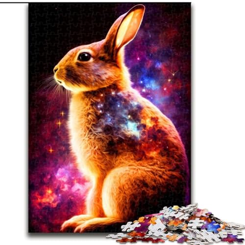 1000-teiliges Puzzle für Erwachsene und Jugendliche, Kaninchen, Spiele, Spielzeug, Geschenk, einzigartige Geburtstags- und Geschenkideen für Kinder ab 14 Jahren (Größe 50x75cm) von NBDSOYEWO