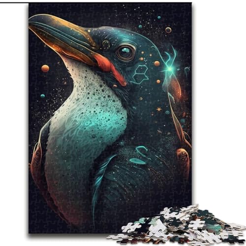 1000-teiliges Puzzle für Erwachsene und Jugendliche, Pinguin-Illusion, Spielzeug, Lernspiele, Stressabbau, Eltern-Kind-Interaktion (Größe 26x38cm) von NBDSOYEWO
