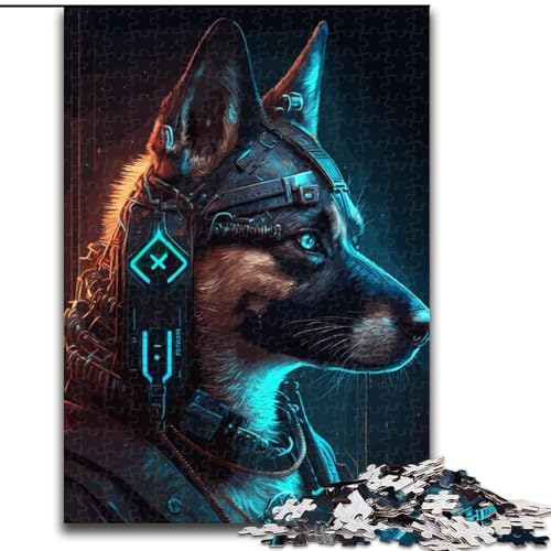 1000-teiliges Puzzle für Erwachsene und Jugendliche, Punk-Menschenhunde, Spielzeug, Lernspiele, Stressabbau, Eltern-Kind-Interaktion (Größe 50x75cm) von NBDSOYEWO