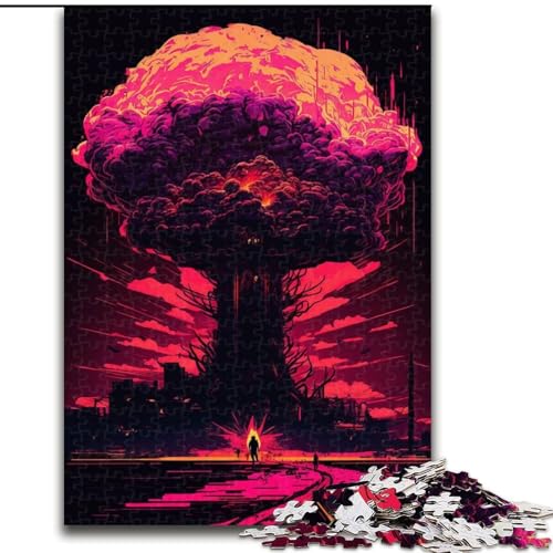 1000-teiliges Puzzle für Erwachsene und Jugendliche, explodiert, Familienunterhaltungsspielzeug ganze Familie für Personen ab 14 Jahren (Größe 50x75cm) von NBDSOYEWO