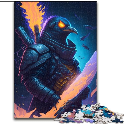 1000-teiliges Puzzle für Erwachsene und Jugendliche Arctic Anarchist Penguin, dekomprimierendes intellektuelles Lernspielzeug, ganze Familie (Größe 26x38cm) von NBDSOYEWO