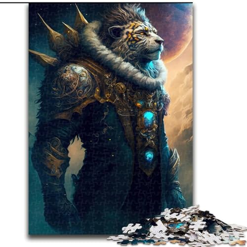 Puzzle 1000 Teile, Astral Sorcerer Tigers, aus Holz, einzigartige DIY-Geschenkidee für die Heimdekoration, 50x75cm, Denkspiel für Teenager Puzzle 1000 Teile, Astral Sorcerer Tigers, aus Holz, einzigartige DIY-Geschenkidee für die Heimdekoration, 50x75cm, Denkspiel für Teenager von NBDSOYEWO