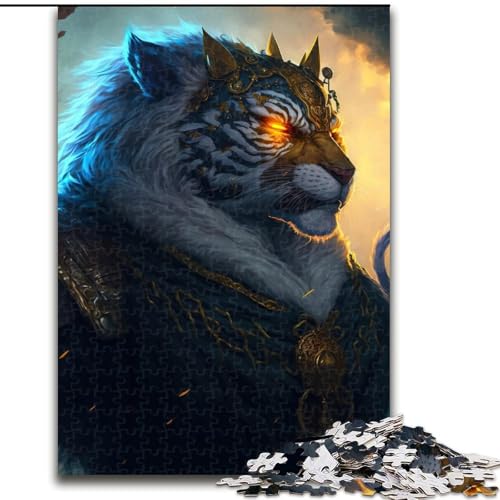 Puzzle 1000 Teile Astral Sorcerer Tigers aus Holz, lustiges Geschenk und Beschäftigung für Zuhause, 50x75cm, anspruchsvolles Denkspiel – entspannendes Spielzeug für Teenager Puzzle 1000 Teile Astral Sorcerer Tigers aus Holz, lustiges Geschenk und Beschäftigung für Zuhause, 50x75cm, anspruchsvolles Denkspiel – entspannendes Spielzeug für Teenager von NBDSOYEWO