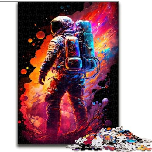Puzzle 1000 Teile Astronaut aus Holz, Eltern, Partner, Freunde – ab 14 Jahren, 50x75cm, Geburtstagsparty für Männer und Frauen Puzzle 1000 Teile Astronaut aus Holz, Eltern, Partner, Freunde – ab 14 Jahren, 50x75cm, Geburtstagsparty für Männer und Frauen von NBDSOYEWO