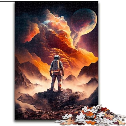 Puzzle 1000 Teile Astronaut aus Holz, Kinder ab 14 Jahren, 50x75cm, Familienaktivitätsspiel für Teenager, DIY-Heimdekoration, Denksportgeschenk Puzzle 1000 Teile Astronaut aus Holz, Kinder ab 14 Jahren, 50x75cm, Familienaktivitätsspiel für Teenager, DIY-Heimdekoration, Denksportgeschenk von NBDSOYEWO