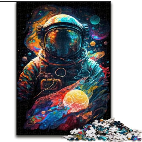 Puzzle 1000 Teile Astronaut aus Holz, ideal für Familienspaß, Entspannung, 50x75cm, Geburtstagsgeschenkidee, anspruchsvolles Denkspiel Puzzle 1000 Teile Astronaut aus Holz, ideal für Familienspaß, Entspannung, 50x75cm, Geburtstagsgeschenkidee, anspruchsvolles Denkspiel von NBDSOYEWO