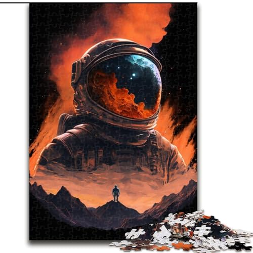Puzzle 1000 Teile Astronaut aus Holz, ideal für Familienspaß, Entspannung, 50x75cm, Geburtstagsgeschenkidee, anspruchsvolles Denkspiel Puzzle 1000 Teile Astronaut aus Holz, ideal für Familienspaß, Entspannung, 50x75cm, Geburtstagsgeschenkidee, anspruchsvolles Denkspiel von NBDSOYEWO