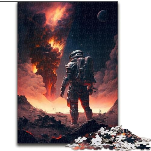 Puzzle 1000 Teile Astronaut aus Holz, ideal für Familienspaß, Entspannung, 50x75cm, Geburtstagsgeschenkidee, anspruchsvolles Denkspiel Puzzle 1000 Teile Astronaut aus Holz, ideal für Familienspaß, Entspannung, 50x75cm, Geburtstagsgeschenkidee, anspruchsvolles Denkspiel von NBDSOYEWO