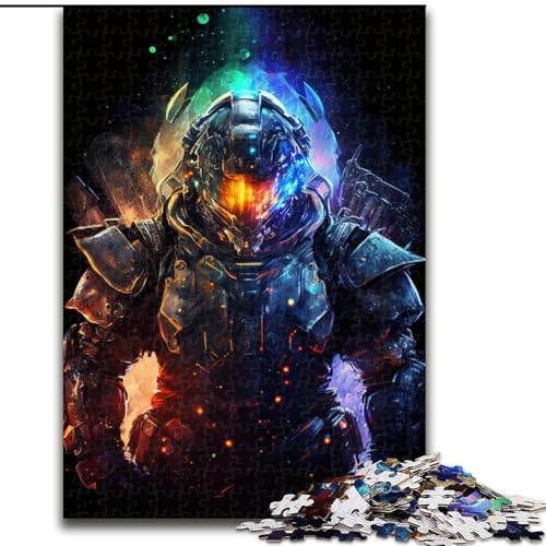 Puzzle 1000 Teile Astronaut aus Holz, lustiges Geschenk & Beschäftigung für Zuhause, 50x75cm, anspruchsvolles Denkspiel - entspannendes Spielzeug für Teenager Puzzle 1000 Teile Astronaut aus Holz, lustiges Geschenk & Beschäftigung für Zuhause, 50x75cm, anspruchsvolles Denkspiel - entspannendes Spielzeug für Teenager von NBDSOYEWO