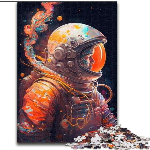 Puzzle 1000 Teile Astronaut aus Holz, perfekt für Familienspaß an Geburtstagen, Weihnachten 50x75cm, Denkspiel für Teenager Puzzle 1000 Teile Astronaut aus Holz, perfekt für Familienspaß an Geburtstagen, Weihnachten 50x75cm, Denkspiel für Teenager von NBDSOYEWO
