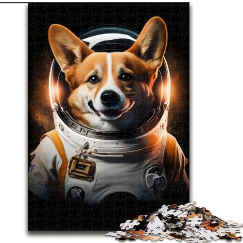 Puzzle 1000 Teile Astronautenhund aus Holz, ideal für Familienspaß, Entspannung, 50x75cm, Geburtstagsgeschenkidee, anspruchsvolles Denkspiel Puzzle 1000 Teile Astronautenhund aus Holz, ideal für Familienspaß, Entspannung, 50x75cm, Geburtstagsgeschenkidee, anspruchsvolles Denkspiel von NBDSOYEWO