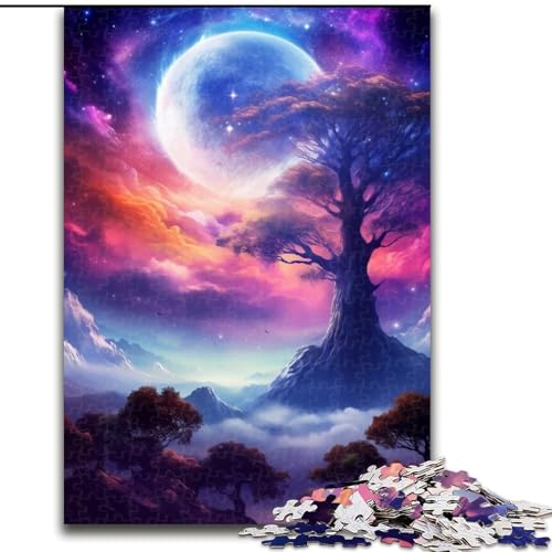 Puzzle 1000 Teile Der Baum des Lebens aus Holz, Eltern, Partner, Freunde – ab 14 Jahren, 50x75cm, Geburtstagsparty für Männer und Frauen Puzzle 1000 Teile Der Baum des Lebens aus Holz, Eltern, Partner, Freunde – ab 14 Jahren, 50x75cm, Geburtstagsparty für Männer und Frauen von NBDSOYEWO
