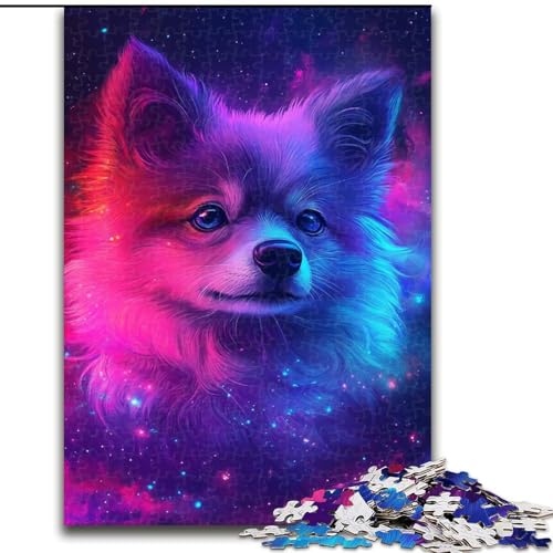 Puzzle 1000 Teile Galaxie-Hund aus Holz, lustiges Geschenk und Beschäftigung für Zuhause, 50x75cm, anspruchsvolles Denkspiel – entspannendes Spielzeug für Teenager Puzzle 1000 Teile Galaxie-Hund aus Holz, lustiges Geschenk und Beschäftigung für Zuhause, 50x75cm, anspruchsvolles Denkspiel – entspannendes Spielzeug für Teenager von NBDSOYEWO