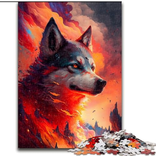 Puzzle 1000 Teile Husky aus Holz, lustiges Geschenk und Beschäftigung für Zuhause, 50x75cm, anspruchsvolles Denkspiel – entspannendes Spielzeug für Teenager Puzzle 1000 Teile Husky aus Holz, lustiges Geschenk und Beschäftigung für Zuhause, 50x75cm, anspruchsvolles Denkspiel – entspannendes Spielzeug für Teenager von NBDSOYEWO