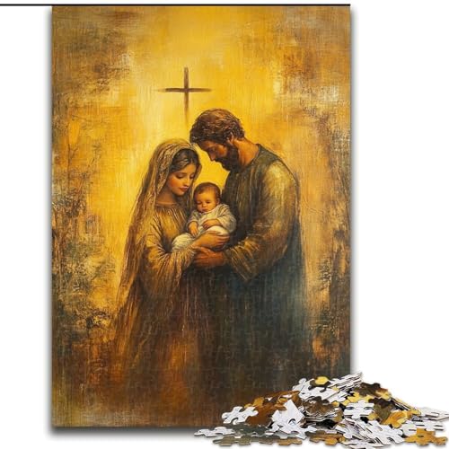 Puzzle 1000 Teile Jesus-Puzzle, anspruchsvolles Denkspiel für Teenager, perfekt als Heimdekoration oder Geschenk, 50x75cm Puzzle 1000 Teile Jesus-Puzzle, anspruchsvolles Denkspiel für Teenager, perfekt als Heimdekoration oder Geschenk, 50x75cm von NBDSOYEWO