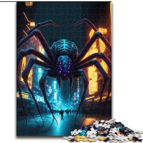 Puzzle 1000 Teile Riesenspinne aus Holz, perfekt für Familienspaß an Geburtstagen, Weihnachten 50x75cm Denkspiel für Teenager Puzzle 1000 Teile Riesenspinne aus Holz, perfekt für Familienspaß an Geburtstagen, Weihnachten 50x75cm Denkspiel für Teenager von NBDSOYEWO