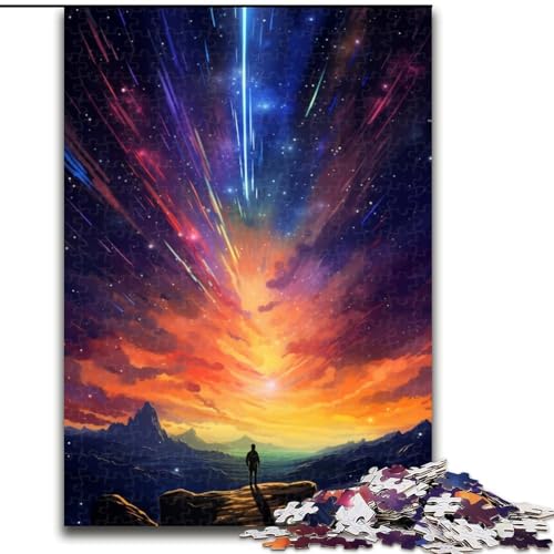Puzzle 1000 Teile Sterne Weltraum Bunt aus Holz, lustiges Geschenk & Beschäftigung für Zuhause 50x75cm Anspruchsvolles Denkspiel - Entspannendes Spielzeug für Teenager Puzzle 1000 Teile Sterne Weltraum Bunt aus Holz, lustiges Geschenk & Beschäftigung für Zuhause 50x75cm Anspruchsvolles Denkspiel - Entspannendes Spielzeug für Teenager von NBDSOYEWO