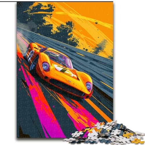 Puzzle 1000 Teile Supercar-Rennen aus Holz, lustiges Geschenk und Beschäftigung für Zuhause, 50x75cm, anspruchsvolles Denkspiel – entspannendes Spielzeug für Teenager Puzzle 1000 Teile Supercar-Rennen aus Holz, lustiges Geschenk und Beschäftigung für Zuhause, 50x75cm, anspruchsvolles Denkspiel – entspannendes Spielzeug für Teenager von NBDSOYEWO