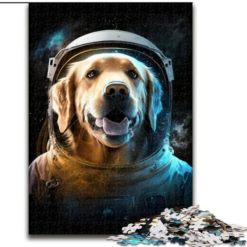 Puzzle 1000 Teile für Erwachsene, Astronautenhund, aus Holz, mit interaktivem Familienspiel, Kinder ab 14 Jahren, 50x75cm, Geburtstagsparty für Männer und Frauen Puzzle 1000 Teile für Erwachsene, Astronautenhund, aus Holz, mit interaktivem Familienspiel, Kinder ab 14 Jahren, 50x75cm, Geburtstagsparty für Männer und Frauen von NBDSOYEWO