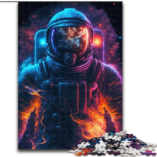 Puzzle 1000 Teile für Erwachsene, Galaxie-Astronaut, aus Holz, für Teenager ab 14 Jahren, Heimdekoration, 50x75cm, für Teenager und Familienspaß Puzzle 1000 Teile für Erwachsene, Galaxie-Astronaut, aus Holz, für Teenager ab 14 Jahren, Heimdekoration, 50x75cm, für Teenager und Familienspaß von NBDSOYEWO