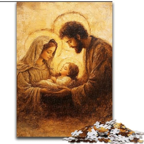 Puzzle 1000 Teile für Erwachsene, Jesus-Puzzle, Familienaktivitätsspiel für Teenager, anspruchsvolles Denkspiel, 50x75cm Puzzle 1000 Teile für Erwachsene, Jesus-Puzzle, Familienaktivitätsspiel für Teenager, anspruchsvolles Denkspiel, 50x75cm von NBDSOYEWO