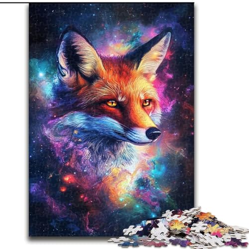 Puzzle 1000 Teile für Erwachsene Galaxy Fox aus Holz, für Teenager ab 14 Jahren, Heimdekoration 50x75cm, für Teenager und Familienspaß Puzzle 1000 Teile für Erwachsene Galaxy Fox aus Holz, für Teenager ab 14 Jahren, Heimdekoration 50x75cm, für Teenager und Familienspaß von NBDSOYEWO
