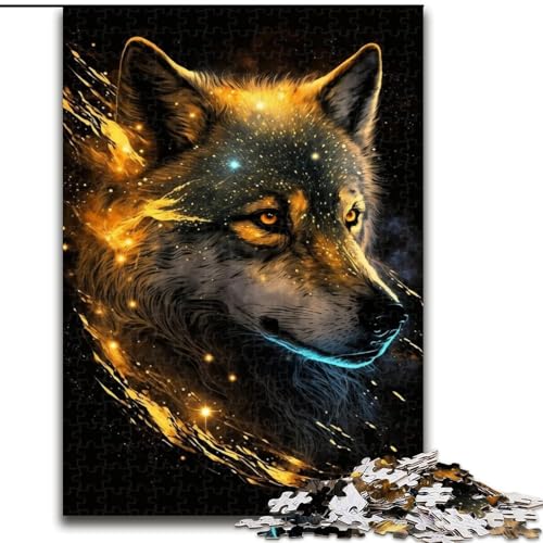 Puzzle 1000 Teile für Erwachsene Gold Pervert aus Holz, für Teenager ab 14 Jahren, Heimdekoration 50x75cm, für Teenager und Familienspaß von NBDSOYEWO