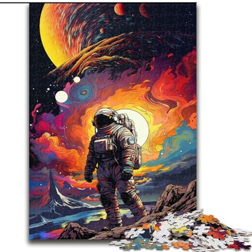 Puzzle 1000 Teile für Erwachsene Psychedelic Cosmic aus Holz, für Teenager ab 14 Jahren, Heimdekoration 50x75cm, für Teenager und Familienspaß Puzzle 1000 Teile für Erwachsene Psychedelic Cosmic aus Holz, für Teenager ab 14 Jahren, Heimdekoration 50x75cm, für Teenager und Familienspaß von NBDSOYEWO