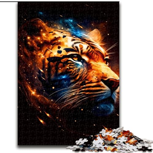 Puzzle 1000 Teile für Teenager, Tiger, Spielzeug, Denkspiel, stärkt die Liebe zwischen Paaren, für Kinder ab 14 Jahren (Größe 26x38cm) von NBDSOYEWO
