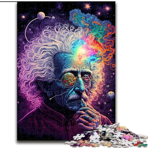 Puzzle 1000 Teile für Teenager Cosmic Genius, für Kinder ab 14 Jahren, Lernspiel, Herausforderung, Spielzeug, Geschenk zum Geburtstag (Größe 50x75cm) von NBDSOYEWO