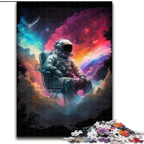 Puzzle für Erwachsene, 1000 Astronauten, aus Holz, für Jugendliche ab 14 Jahren, Heimdekoration, 50x75cm, als Geburtstags-, Urlaubs-, Weihnachts Puzzle für Erwachsene, 1000 Astronauten, aus Holz, für Jugendliche ab 14 Jahren, Heimdekoration, 50x75cm, als Geburtstags-, Urlaubs-, Weihnachts von NBDSOYEWO
