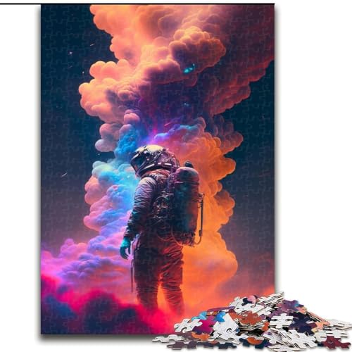 Puzzle für Erwachsene, 1000 Astronauten in Wolken, aus Holz, für Jugendliche ab 14 Jahren, Heimdekoration, 50x75cm, als Geburtstags-, Urlaubs-, Weihnachts Puzzle für Erwachsene, 1000 Astronauten in Wolken, aus Holz, für Jugendliche ab 14 Jahren, Heimdekoration, 50x75cm, als Geburtstags-, Urlaubs-, Weihnachts von NBDSOYEWO
