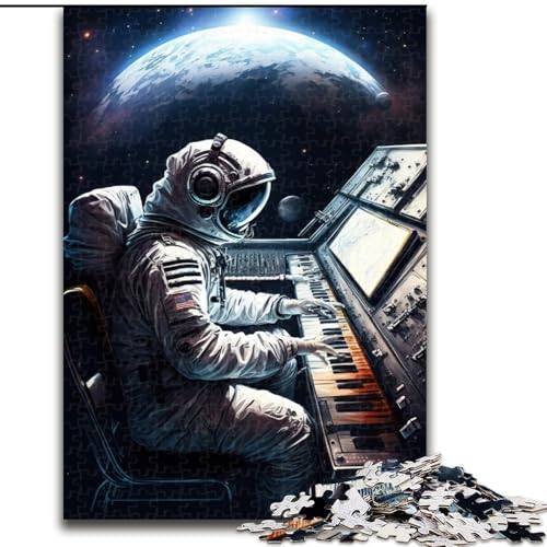 Puzzle für Erwachsene, 1000 Teile, Astronaut, aus Holz, Kinder ab 14 Jahren, 50x75cm, Spielgeschenk für Erwachsene, interaktives Familienspiel, Gehirn-Herausforderungsgeschenk Puzzle für Erwachsene, 1000 Teile, Astronaut, aus Holz, Kinder ab 14 Jahren, 50x75cm, Spielgeschenk für Erwachsene, interaktives Familienspiel, Gehirn-Herausforderungsgeschenk von NBDSOYEWO