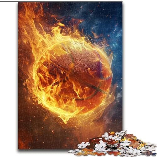 Puzzle für Erwachsene, 1000 Teile, Basketball-Sport, aus Holz, schwieriges Denkspiel für Teenager, 50x75cm, für Heimdekoration, Gehirntraining Puzzle für Erwachsene, 1000 Teile, Basketball-Sport, aus Holz, schwieriges Denkspiel für Teenager, 50x75cm, für Heimdekoration, Gehirntraining von NBDSOYEWO