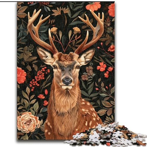 Puzzle für Erwachsene, 1000 Teile, Fantasie-Hirsch-Puzzle, anspruchsvolles Denkspiel, Familienaktivität, Heimdekoration, 50x75cm Puzzle für Erwachsene, 1000 Teile, Fantasie-Hirsch-Puzzle, anspruchsvolles Denkspiel, Familienaktivität, Heimdekoration, 50x75cm von NBDSOYEWO