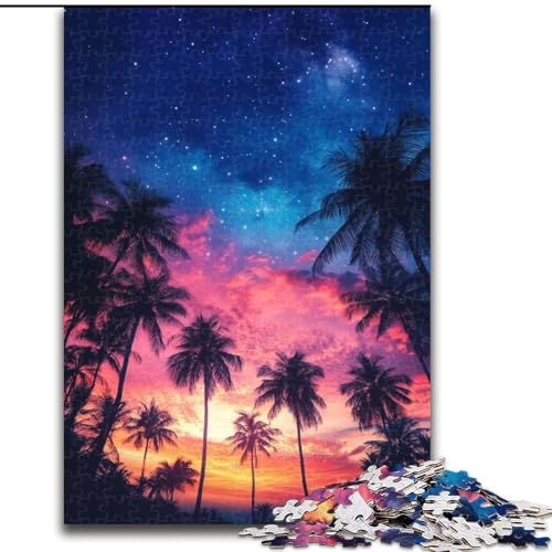 Puzzle für Erwachsene, 1000 Teile, Galaxy Beach, aus Holz, Kinder ab 14 Jahren, 50x75cm, für Teenager und Familienspaß Puzzle für Erwachsene, 1000 Teile, Galaxy Beach, aus Holz, Kinder ab 14 Jahren, 50x75cm, für Teenager und Familienspaß von NBDSOYEWO