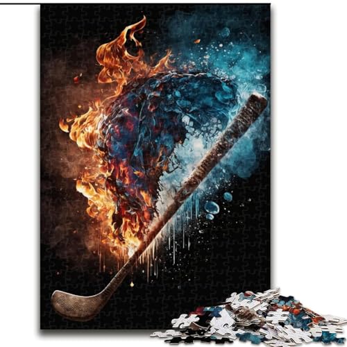 Puzzle für Erwachsene, 1000 Teile, Hockeyspieler, aus Holz, Kinder ab 14 Jahren, 50x75cm, für Teenager und Familienspaß Puzzle für Erwachsene, 1000 Teile, Hockeyspieler, aus Holz, Kinder ab 14 Jahren, 50x75cm, für Teenager und Familienspaß von NBDSOYEWO