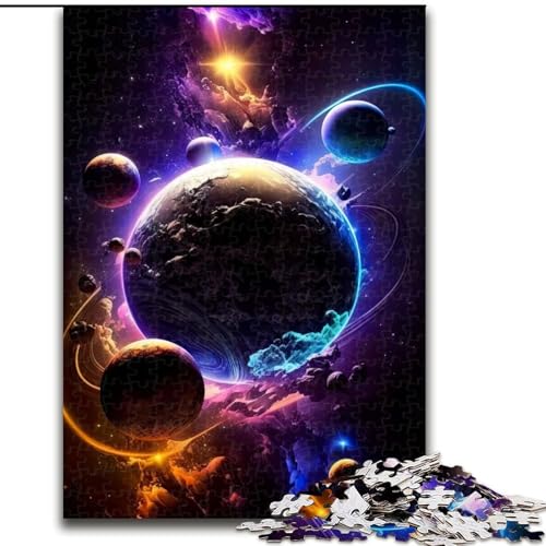 Puzzle für Erwachsene, 1000 Teile, Jenseits der Galaxien, entspannendes intellektuelles Lernspielzeug, Geburtstagsgeschenk, Geschenke (Größe 50x75cm) von NBDSOYEWO