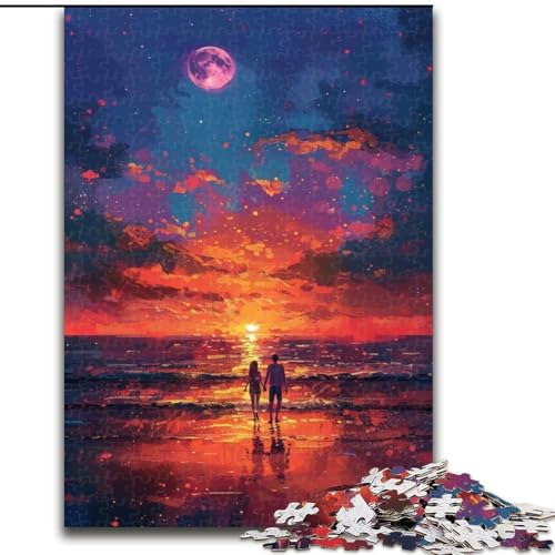 Puzzle für Erwachsene, 1000 Teile, Landschaft im japanischen Stil, aus Holz, Kinder ab 14 Jahren, 50x75cm, für Teenager und Familienspaß Puzzle für Erwachsene, 1000 Teile, Landschaft im japanischen Stil, aus Holz, Kinder ab 14 Jahren, 50x75cm, für Teenager und Familienspaß von NBDSOYEWO