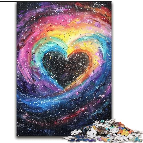 Puzzle für Erwachsene, 1000 Teile, Liebeswolken, aus Holz, hochschwieriges Denkspiel für Teenager, 50x75cm, für Heimdekoration, Gehirntraining Puzzle für Erwachsene, 1000 Teile, Liebeswolken, aus Holz, hochschwieriges Denkspiel für Teenager, 50x75cm, für Heimdekoration, Gehirntraining von NBDSOYEWO