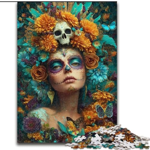 Puzzle für Erwachsene, 1000 Teile, Skelett-Puzzle für Mädchen, anspruchsvolles Denkspiel, Familienaktivität, Heimdekoration, 50x75cm Puzzle für Erwachsene, 1000 Teile, Skelett-Puzzle für Mädchen, anspruchsvolles Denkspiel, Familienaktivität, Heimdekoration, 50x75cm von NBDSOYEWO