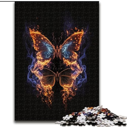 Puzzle für Erwachsene, 1000 Teile, wunderschönes Schmetterlingspuzzle, anspruchsvolles Denkspiel, Familienaktivität, Heimdekoration, (Größe: 26x38cm) von NBDSOYEWO