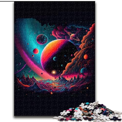 Puzzle für Erwachsene, 1000-teiliges Puzzle, Ansicht des unendlichen Universums, Quizspiel zur Stärkung der Liebe zwischen Paaren für Kinder ab 14 Jahren (Größe 50x75cm) von NBDSOYEWO