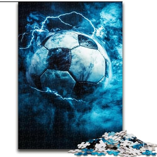 Puzzle für Erwachsene, 1000-teiliges Puzzle, Fußballsport, Quizspiel, stärkt die Liebe zwischen Paaren, für Kinder ab 14 Jahren (Größe 26x38cm) von NBDSOYEWO